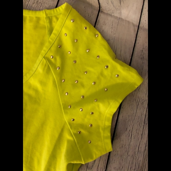 NWT Nicki Minaj neon crop top - XL - Picture 4 of 6